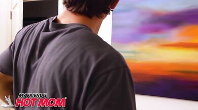 Gorąca MILF Kendra Lust bierze kutasa przyjaciela swojego syna na przejażdżkę