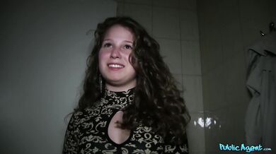 Public Agent - 18 year old fertile woman gets her first creampie