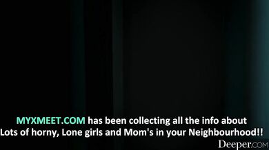 Blake Blossom se folla a escondidas a su amiga con su enorme polla