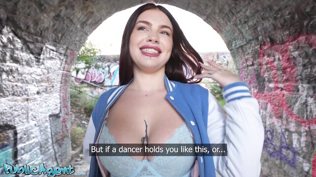 Public Agent - Big lips, big tits, blowjob, hardcore sex, beautiful foreign girl with a perfect body