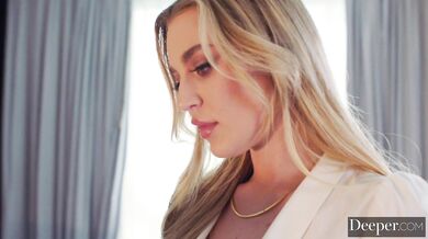 Deeper - Piękna i krągła Blake dostaje klapsy i ostro ruchana