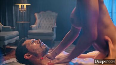 Deeper - Tancerka burleski Kira dostaje creampie na afterparty