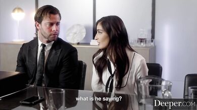 Deeper - Anal queen Emily and Seth succumb to sexual tension