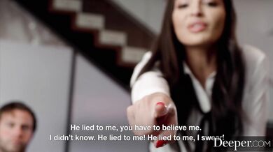 Deeper - Anal queen Emily and Seth succumb to sexual tension