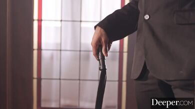 Deeper - Seductress Lena Paul gets spanked and fucked intensely