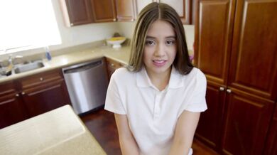 Stepdaughter fucked in kitchen
