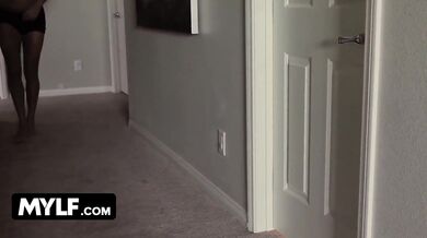 Fucking a stepmother in the ass behind her stepfather's back