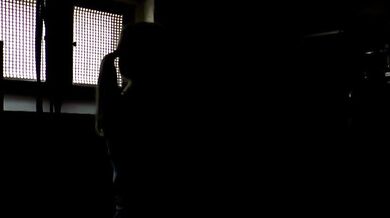 Blonde fucks an electrician