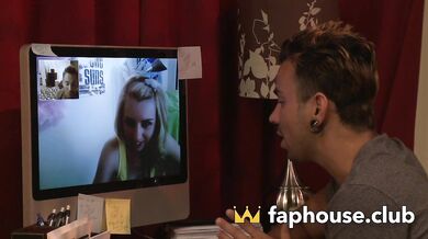 FapHouse - Cipka ssie spermę z grubego penisa