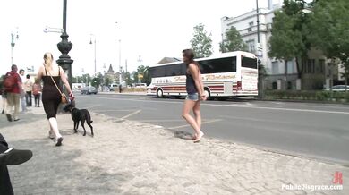 Verejné poníženie a šukanie s Niky Sweet