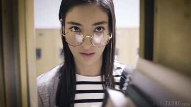 Emily Willis and Gianna Dior playing outside