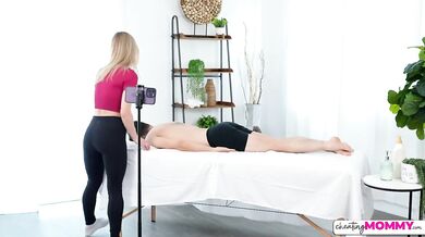 Macocha Diana Grace daje najlepszy gorący masaż