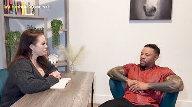 Carmen Valentina jako napalona terapeutka próbuje wielkiego czarnego kutasa Eddiego Jaye'a