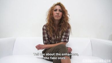 20 year old curly amateur beauty Zuzana