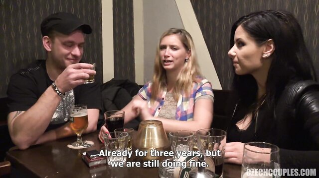 Czech couples in group sex