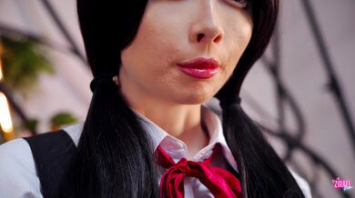 Potetovaná chudá teen Zirael Rem