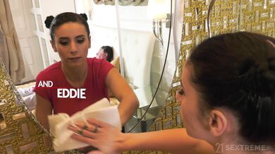 Nelly Kent sprząta u starszego faceta