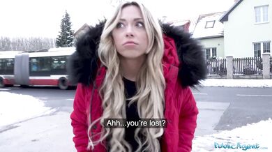 Public Agent - Francúzske dievča z ulice Jennifer Amilton šuká chlapa v jeho kancelárii