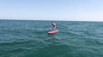 Sailing and fucking on yacht