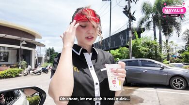 Una linda chica de McDonald's arruinó su pedido, pero luego lo arregló todo