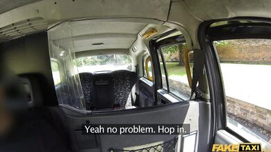 Fake Taxi - Prsatá klientka vyplněná spermatem v Londýně