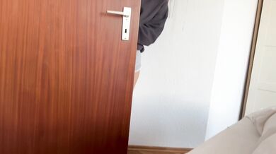 Perfect ass spread for tight anal fucking