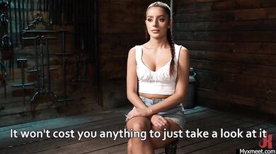 Vanna Bardot bondaged and teased hard in BDSM porn