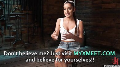 Vanna Bardot bondaged and teased hard in BDSM porn