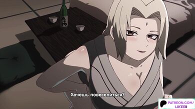 Tsunade ošukaná Narutom po tvrdej misii