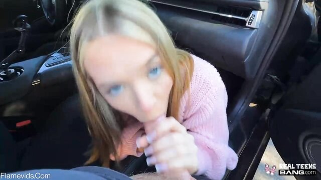 Fresh teen Becky Summer has the pinkest pussy