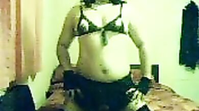 Dancing for my hubby friends as they sit and play