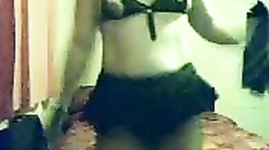 Dancing for my hubby friends as they sit and play