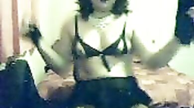 Dancing for my hubby friends as they sit and play