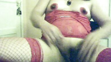 My New red outfit for teasing the guys