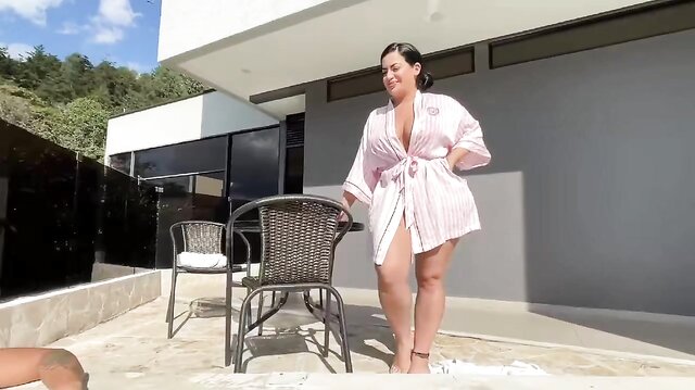 Fucking her huge Latina ass of Lissa Aires