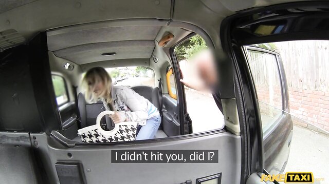 Fake Taxi - Cute little blonde Chessie Kay with BIG titties gets big facial