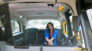 Fake Taxi - Petite Colombian Linda Baker squirts everywhere fast hard fuck POV blowjob