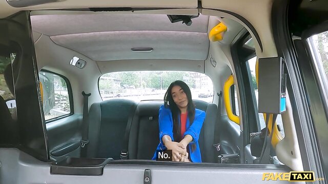 Fake Taxi - Petite Colombian Linda Baker squirts everywhere fast hard fuck POV blowjob