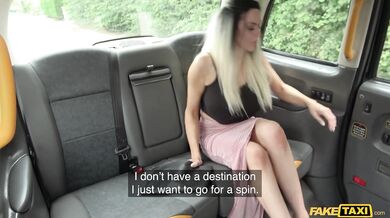 Fake Taxi - Passenger with MASSIVE BOOBS takes her FIRST BBC