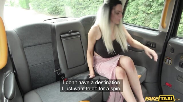Fake Taxi - Passenger with MASSIVE BOOBS takes her FIRST BBC