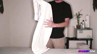 Ashley Adams And Kiki Klout In Happy Ending Threesome Massage