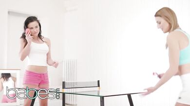 Katy Rose And Niki Sweet Strip Down For Anal Toy Play And Passionate Kisses After Ping Pong