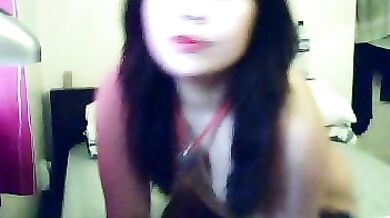 Showing my hot shaved pussy to my friends