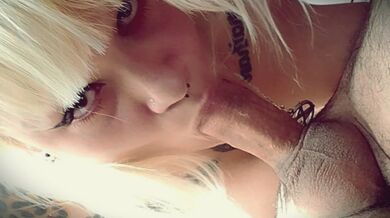 Multiple creampie for a cheeky slut