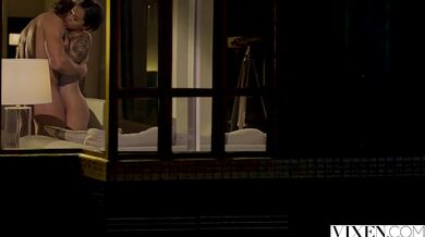 Stunning Actress Seduced By Horny Couple