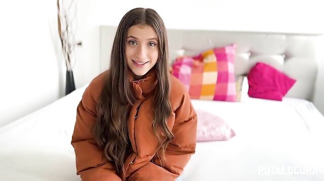 Teen Latina fucking old guy