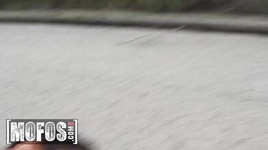 Brunette Babe Penelope Cross Rewards Jordi For Finding Her Wallet With A Public Pounding