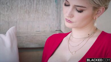 Blonde Babe Skye Blue Treats Herself To Bbc