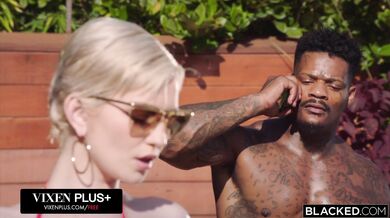 Blonde Babe Skye Blue Treats Herself To Bbc