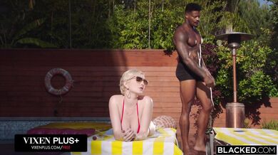 Blonde Babe Skye Blue Treats Herself To Bbc